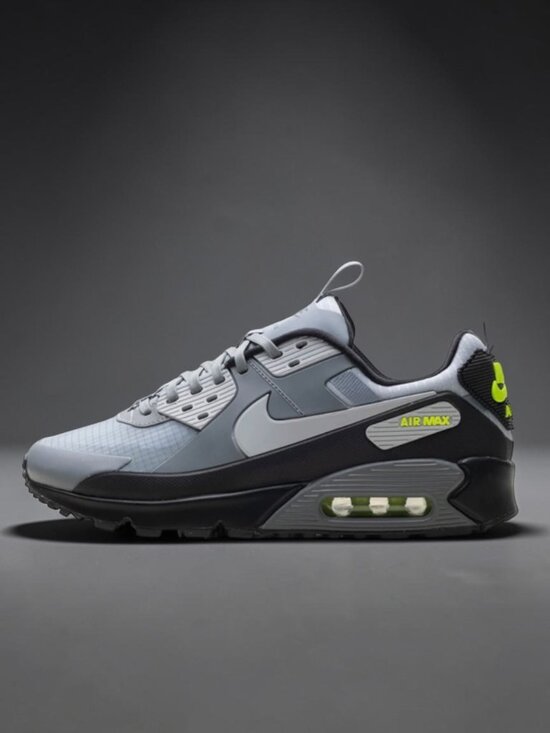 Nike Air Max 90 Drift \'Cool Grey Volt\' Mens Running Shoes (NEW) IO1908 065 main image 6
